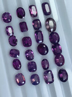large 17 carat Kashmir sapphire pinkish purple

