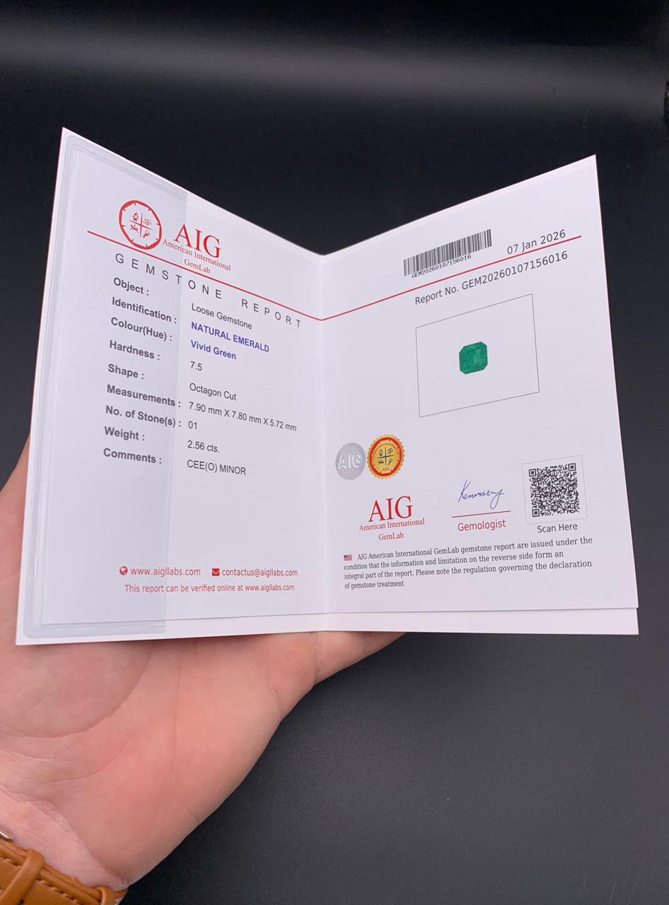 Zambian vivid emerald