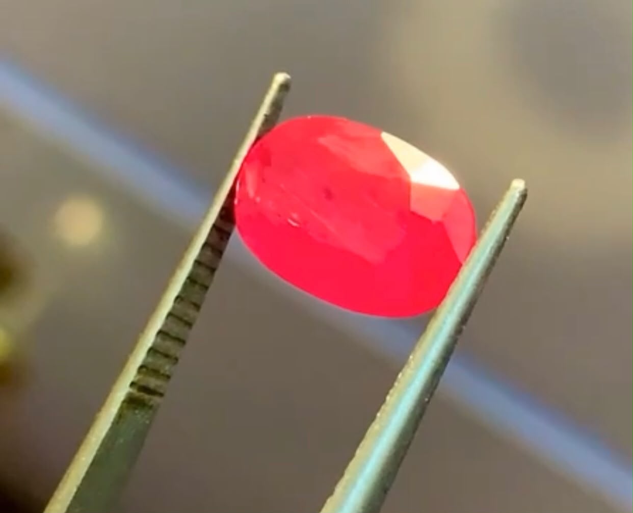 natural Mozambique ruby loose stone 3.57ct

