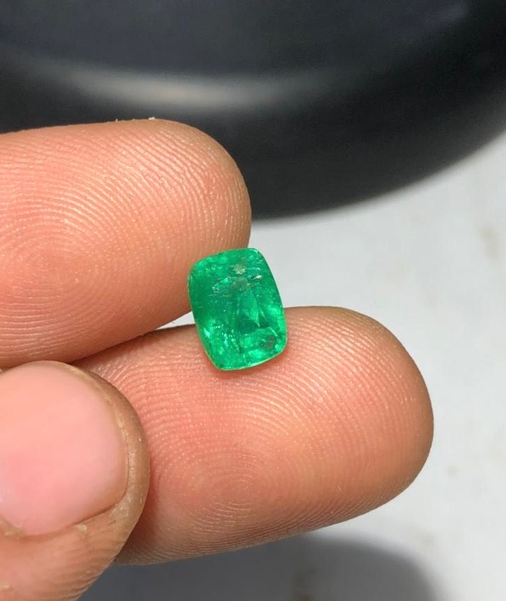 2 Carats Octagonal Natural Panjshir Emerald