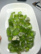 90 gram natural peridot rough Pakistan