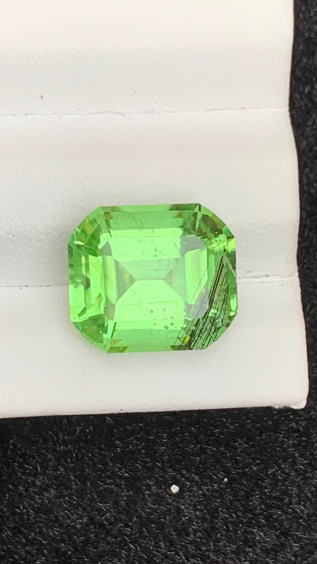12x11mm Rare Ludwigite Included Peridot - Supat- Pakistan