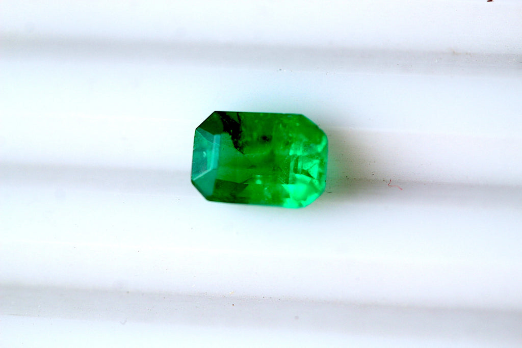 Natural Panjshir Emerald 0.88ct 7x4mm Octagonal Faceted VS – Afghanistan