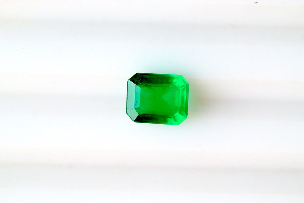 5.8 × 4.8 × 3 mm Emerald 0.60ct – Loose Emerald Cut - Afghanistan