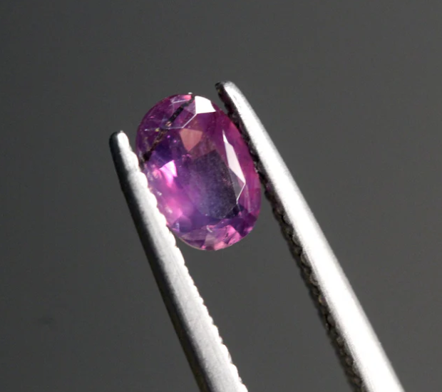 Purple Sapphire Loose Gem from Azad Kashmir