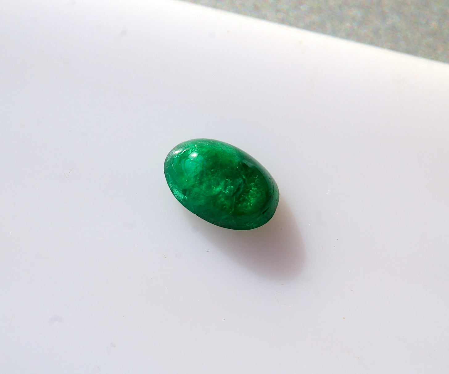 Green Emerald Cabochon for Making Ring