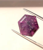 Purple velvet texture Batakundi Kashmir sapphire