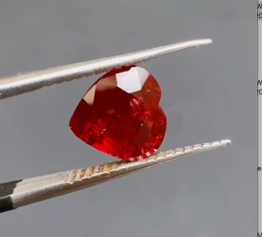 Buy Burmese Ruby Loose Gemstone