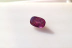 8X5 mm 1.7 carats Emerald Cut Purplish Pink Sapphire - Basal