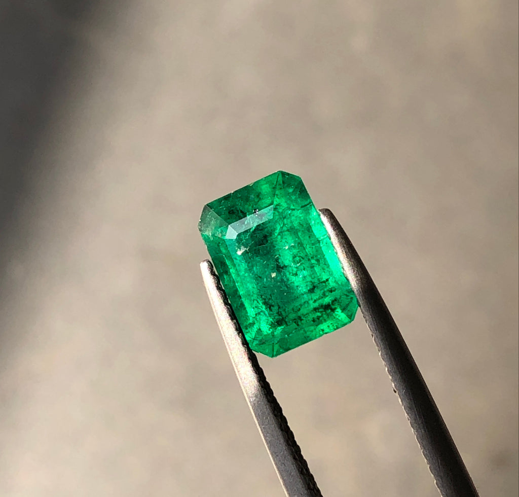 Vivid Green Emerald Loose Gem