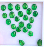 Loose Tsavorite Gemstones Box for Sale