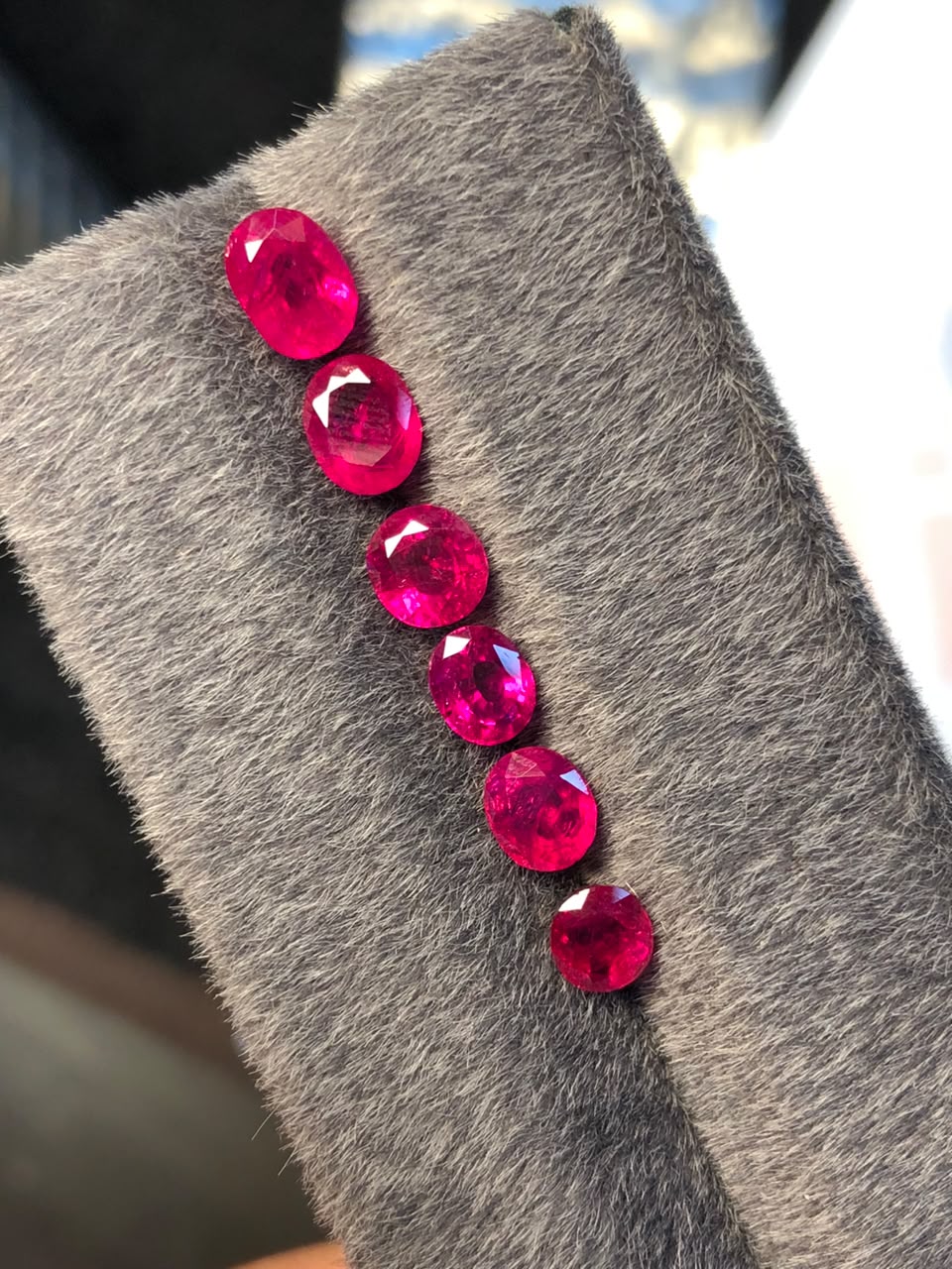 untreated Afghanistan ruby loose stone parcel
