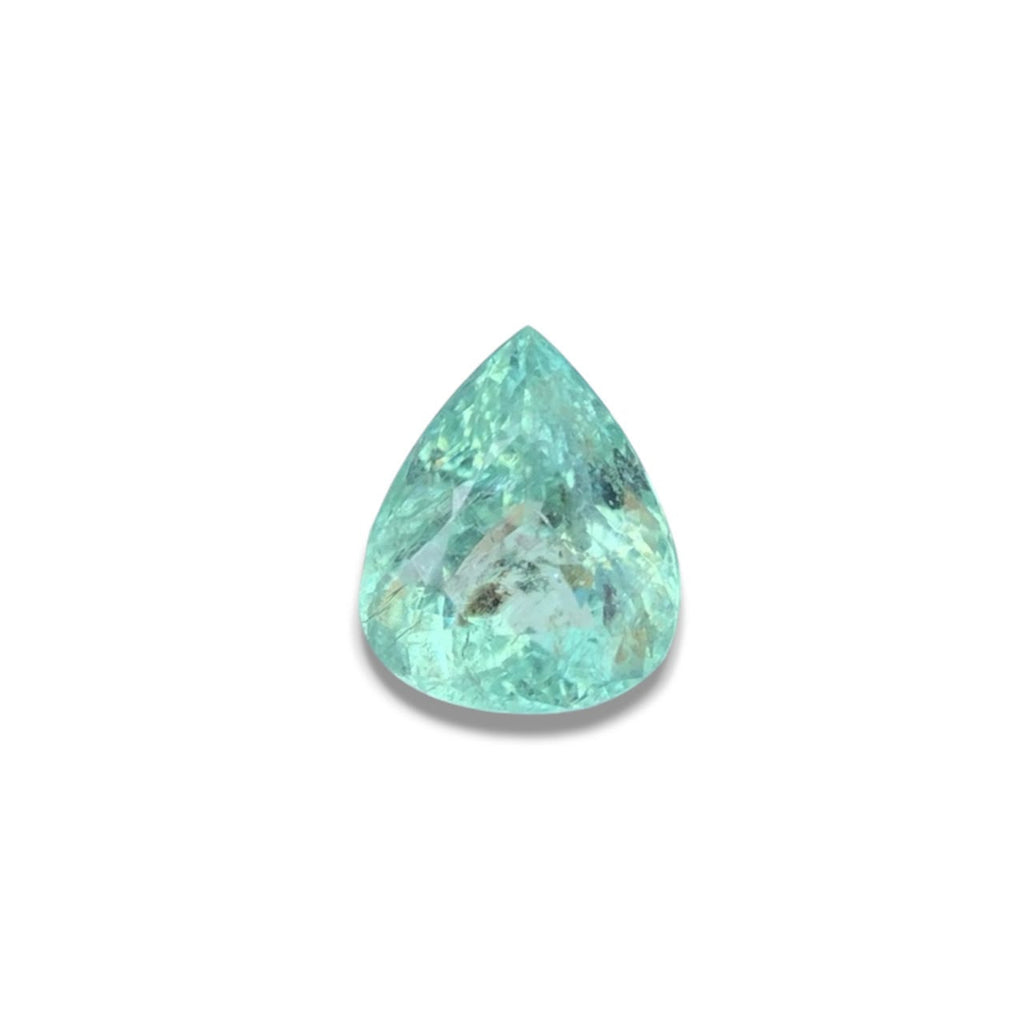 faceted Paraiba tourmaline loose gemstone