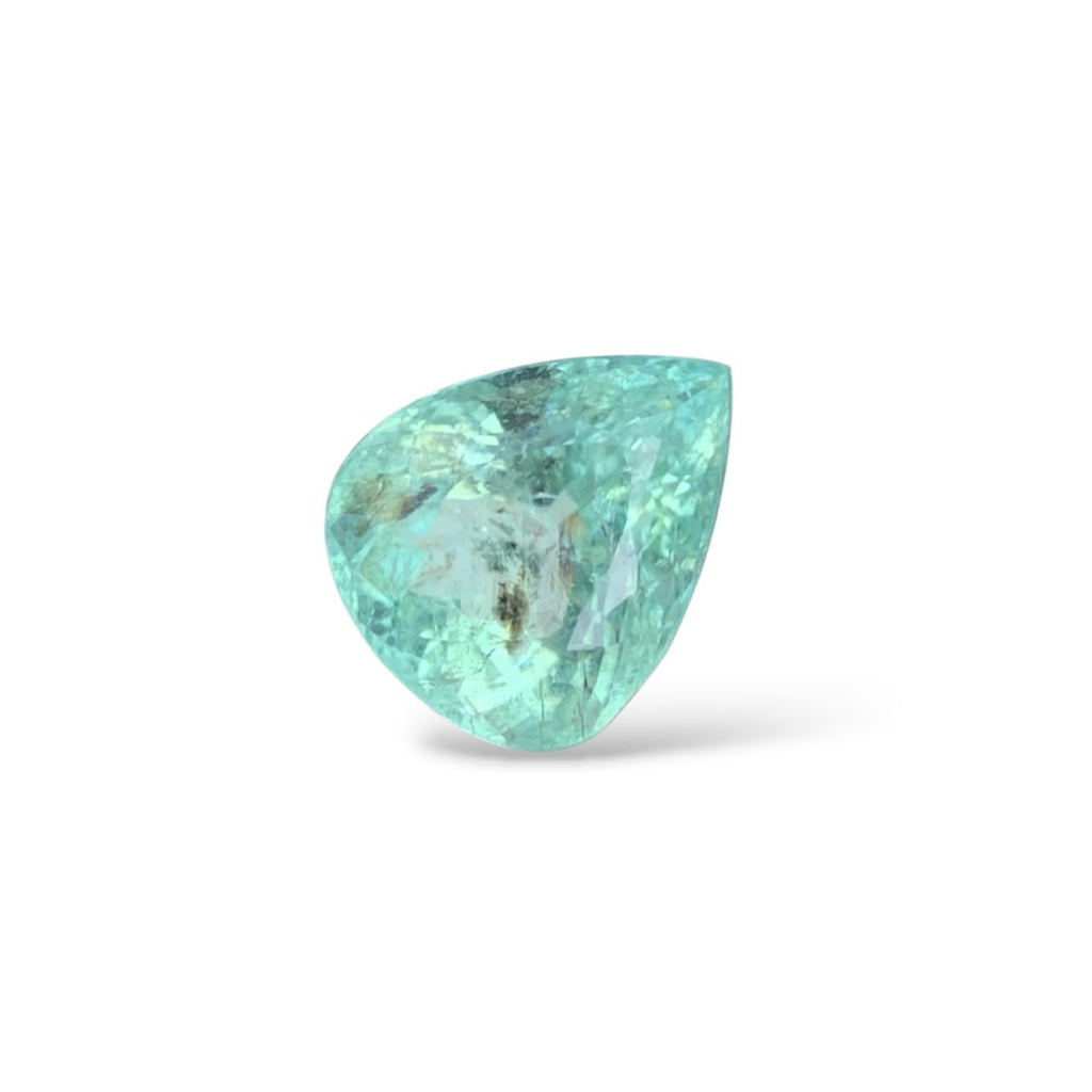 pear shape Paraiba tourmaline loose gemstone