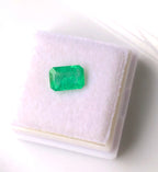 1.22 carats Octagonal Cut Emerald Stone