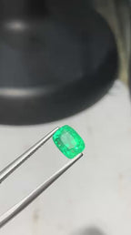 2 Carats Octagonal Natural Panjshir Emerald