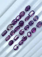 certified 17 carat purplish pink Kashmir sapphire


